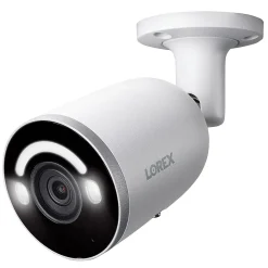 Lorex Indoor/Outdoor Wired Security Camera, White (LORE894AB)