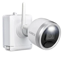Lorex 2K 4.0-MP Add-on Outdoor Wi-Fi Battery Security Camera, White (U424AA-E)