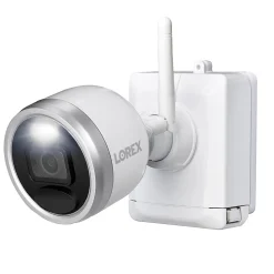 Lorex 2K 4.0-MP Add-on Outdoor Wi-Fi Battery Security Camera, White (U424AA-E)