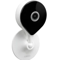 Lorex 2K QHD Indoor Wi-Fi Smart Security Camera with Person Detection, White (W461ASC-E)