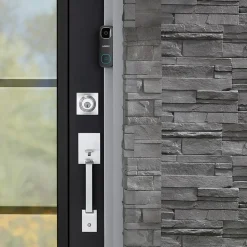 Lorex 2K QHD Wired Smart Video Doorbell, Black (LORB451AJDBE)