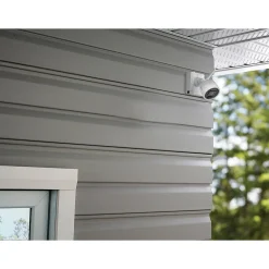 Lorex Outdoor Wireless 2K 4.0-MP 8-Camera Capable 1-TB NVR System with 4 Wi-Fi Battery Security Cameras, White (L42481-4AA4-E)