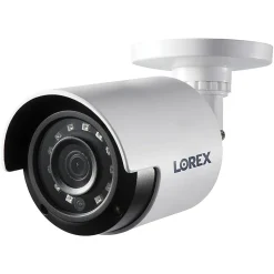 Lorex 1080p Full HD Weatherproof Indoor/Outdoor Analog Add-on Security Camera, White (LBV2531U)