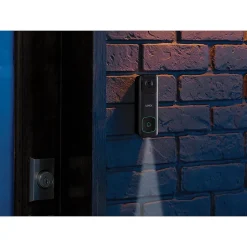 Lorex Wi-Fi 2K Wired/Wireless Smart Video Doorbell, Black (B463AJDB-E)