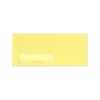 LUX #10 (4 1/8" x 9 1/2") Window Envelopes, Pastel Canary Yellow, 500/BX
