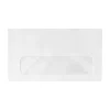 LUX #6 3/4 Window Envelopes (3 5/8 x 6 1/2) 500/Pack, 24lb. Bright White (18002-500)