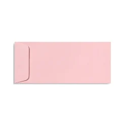 LUX 4 1/8" x 9 1/2" #10 70lbs. Open End Envelopes; Candy Pink, 50/Pack