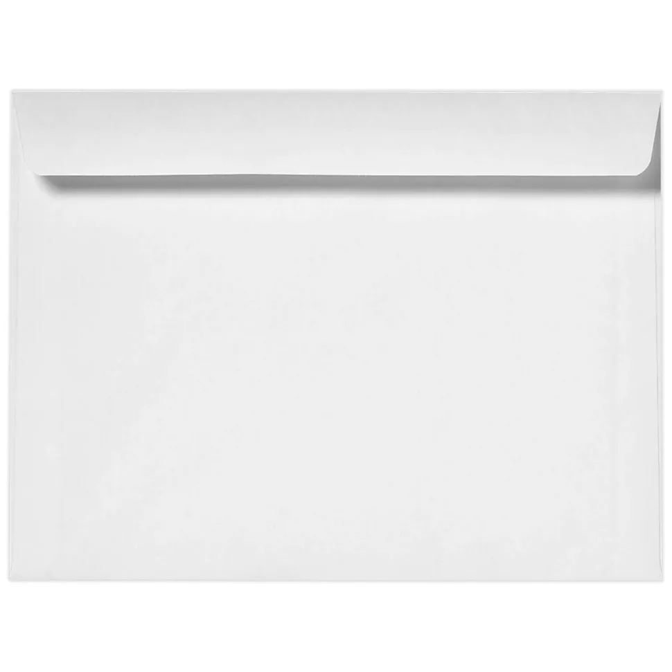 LUX 7 1/2 x 10 1/2 Booklet Envelopes 50/Pack, 24lb. Bright White (12252-50)