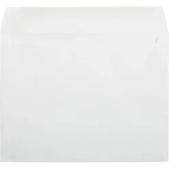 LUX 8 3/4 x 11 1/2 Booklet Window Envelopes 50/Pack, 28lb. White (811BW-28W-50)