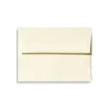 LUX 5 3/4" x 8 3/4" 70lbs. A9 Invitation Envelopes W/Peel & Press, Natural Linen