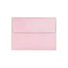 LUX 5 3/4" x 8 3/4" 80lbs. A9 Invitation Envelopes W/Glue, Rose Quartz Metallic Pink, 50/Pack
