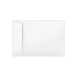 LUX 6 1/2 x 9 1/2 Open End Envelopes 50/Pack, 24lb. Bright White (1941-50)