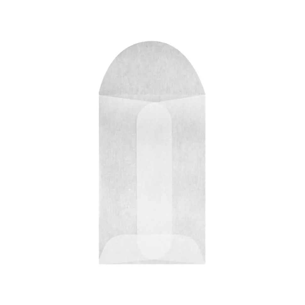 LUX 1 3/4 x 2 3/4 Open End Glassine Envelopes 250/Pack, 30lb. (GLASS-01-250)