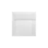 LUX 5 1/2 x 5 1/2 Square Envelopes, 50/Box, Clear Translucent (8515-50-50)