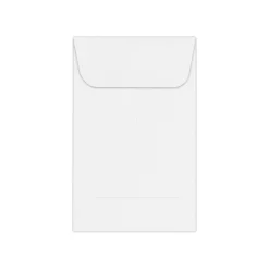 LUX #1 Coin Envelopes (2-1/4 x 3-1/2) 500/Pack, 24lb. Bright White (94623-500)