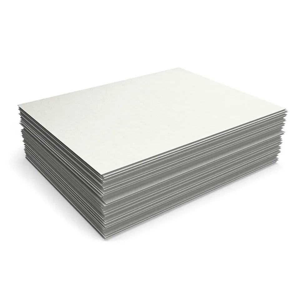 LUX 105 lb. Cardstock Paper, 8.5" x 11", Quartz Metallic, 50 Sheets/Pack (81211-C-72-50)