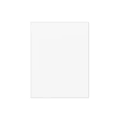 LUX 105 lb. Cardstock Paper, 8.5" x 11", Crystal Metallic, 50 Sheets/Pack (81211-C-30-50)