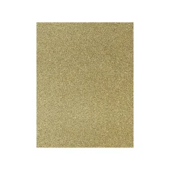 LUX 90 lb. Paper, 8.5" x 11", Gold Sparkle, 50 Sheets/Pack (81211-P-MS02-50)