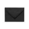 LUX #17 Mini Envelopes (2 11/16 x 3 11/16) 50/Box, Midnight Black (MINBLK-50)