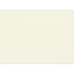 LUX #17 Mini Flat Card (2 9/16 x 3 9/16) 50/Pack, Natural (LEVC933-50)