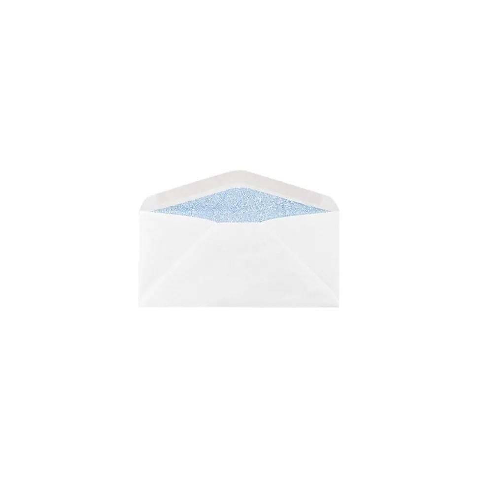 LUX #7 Regular Envelopes (3 3/4 x 6 3/4) 50/Box, 24lb. White w/ Security Tint (WS-1128-50)