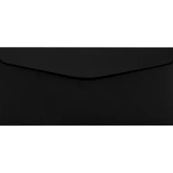LUX #10 Regular Envelopes (4 1/8 x 9 1/2) 50/Pack, Midnight Black (LUX-4260-B-50)