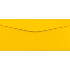 LUX #10 Regular Envelopes (4 1/8 x 9 1/2) 50/Pack, Sunflower (LUX-4260-12-50)