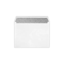 LUX 9 x 12 Booklet Envelopes 50/Pack, White w/Security Tint (49783-50)