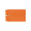 LUX 9 x 12 Clasp Envelopes 500/Pack, Mandarin (92938-500)