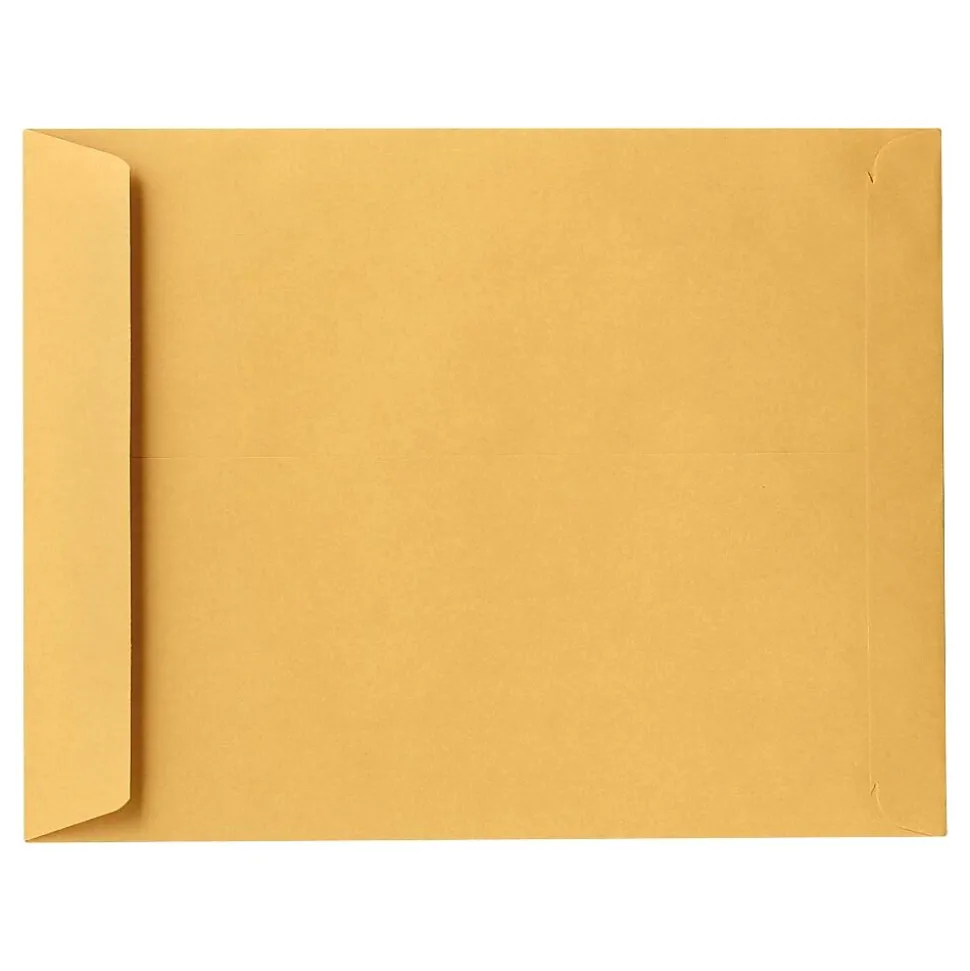 LUX 11 x 17 Kraft Jumbo Envelopes 50/Pack, 28lb. Brown Kraft (83478-50)