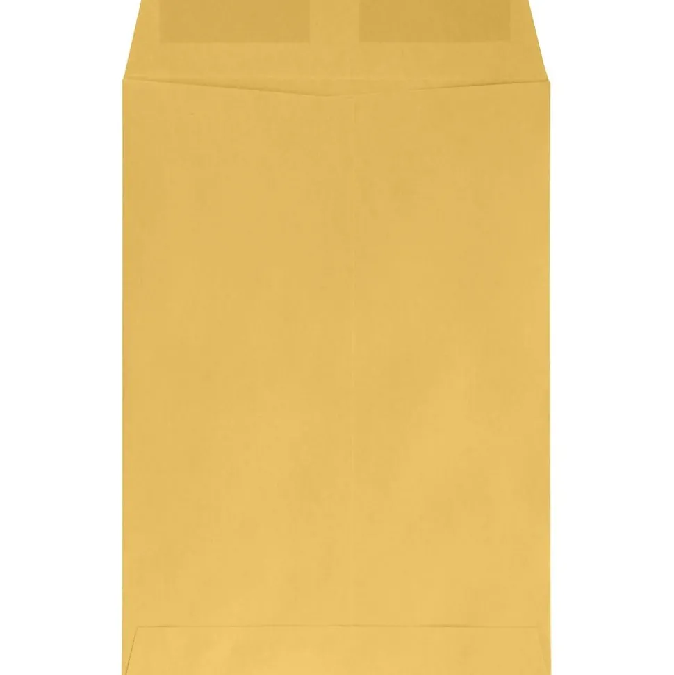 LUX 7" x 10" Kraft Open End - 24lb. Brown Kraft 250/Pack, 24lb. Brown Kraft (WS-4752-250)