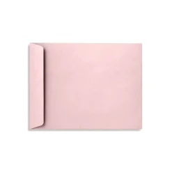 LUX 10" x 13" 70lbs. Open End Envelopes, Candy Pink, 50/Pack
