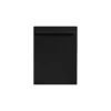 LUX 10" x 13" 80lbs. Square Flap Open End Envelopes, Black Linen, 50/Pack (4897-BLI-50)