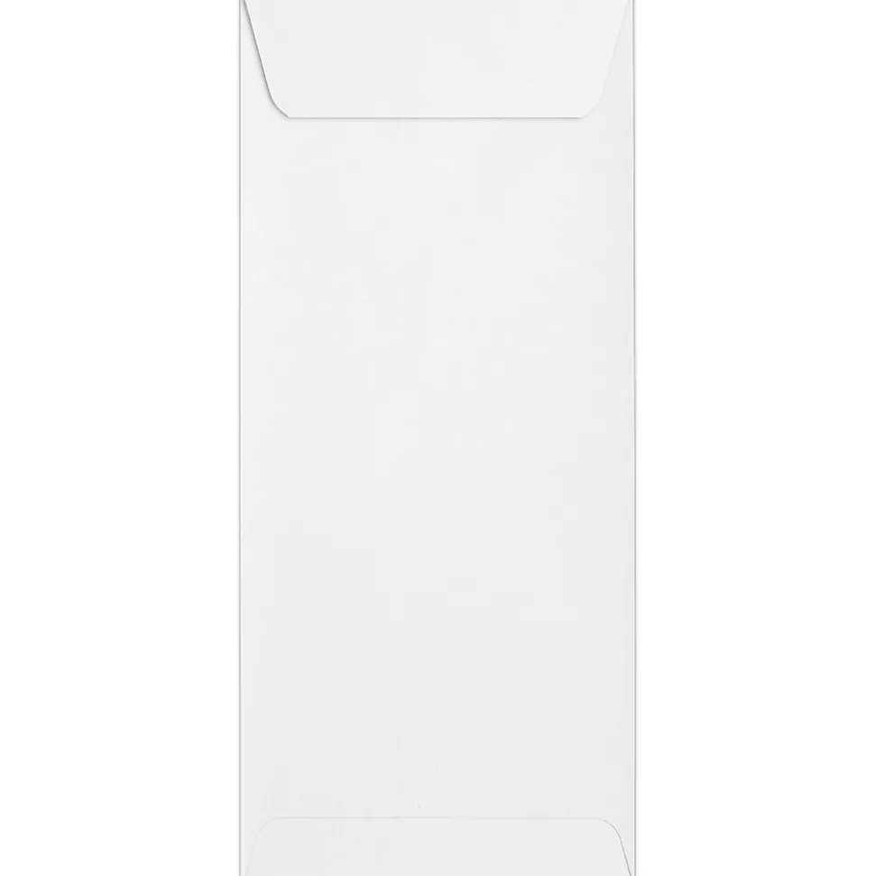 LUX 4 1/8"x9 1/2" Open End #10 Envelopes, Bright White, 500/BX (7535-500)