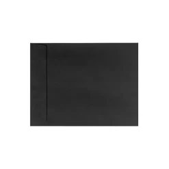 LUX 9 x 12 Open End Envelopes, 250/Box, Black Linen (4894-BLI-250)