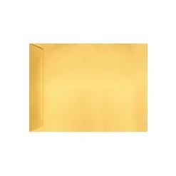 LUX 9 x 12 Open End Envelopes, 500/Box, Gold Metallic (4894-07-500)
