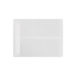 LUX 9 x 12 Open End Envelopes 50/Pack, Clear Translucent (E4894-00-50)