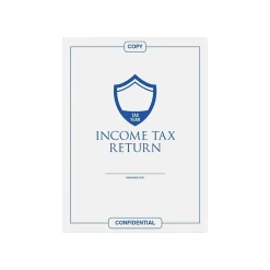 LUX 9" x 12" Open End Tax Envelopes 500/Pack, 24 lb. Bright White (8193-TAX-500)