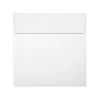 LUX 6 x 6 Square Envelopes 50/Pack, 80lb. Bright White (8525-80W-50)