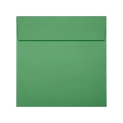 LUX 6 x 6 Square Envelopes 50/Pack, Holiday Green (8525-12-50)