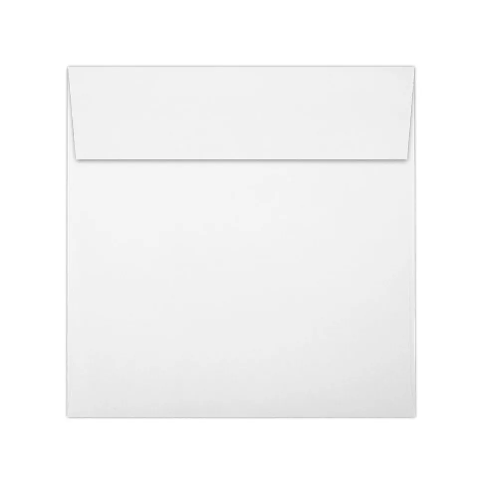 LUX 5 x 5 Square Envelopes 50/Pack, 80lb. Bright White (8505-80W-50)