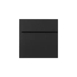 LUX 9 x 9 Square Envelopes, 50/Box, Midnight Black (F-8585-B-50)