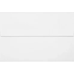 LUX A10 Invitation Envelopes (6 x 9 1/2) 50/Pack, 60lb. White w/Peel & Press (4890-WPP-50)