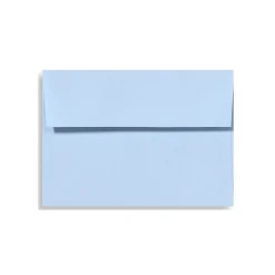 LUX A6 Invitation Envelopes (4 3/4 x 6 1/2) 50/Box, Baby Blue (EX4875-13-50)