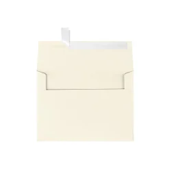 LUX A7 Invitation Envelopes (5 1/4 x 7 1/4) 50/Box, Natural - 100% Recycled (4880-NPC-50)