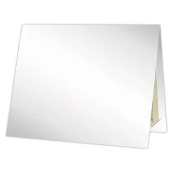 LUX Certificate Holders, 9 1/2" x 11", White Gloss, 25/Pack (CHEL185SG1225)