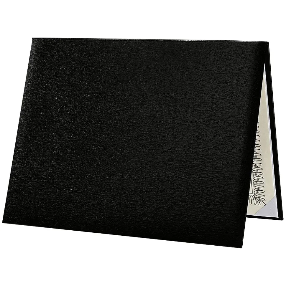 LUX Diploma Cover, Padded, 8 1/2" x 11, Black, 1/Pack (PDCL-85X11-DB-1)