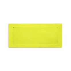 Lux Full Face #10 Window Envelopes, Citrus 4 1/8 x 9 1/2 inch 50/Pack