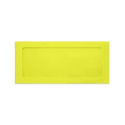 Lux Full Face Envelopes Citrus 4.125 x 9.5 inch 250/Pack
