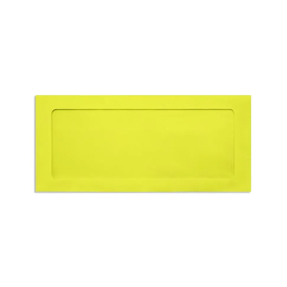 Lux Full Face Envelopes Citrus 4.125 x 9.5 inch 250/Pack